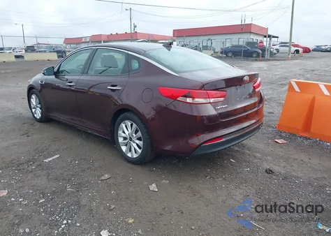 2016 Kia Optima Lx из США, поврежденный, VIN 5XXGT4L34GG007769